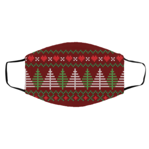 Ugly Christmas Sweater 2020 Pattern Face Mask Ugly Christmas Sweater 2020 Pattern Face Mask