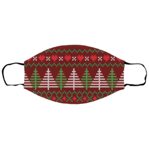 Ugly Christmas Sweater 2020 Pattern Face Mask