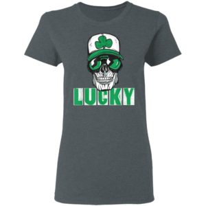 Cool Skull Halloween Made to Match Jordan 13 Lucky Green T-Shirt