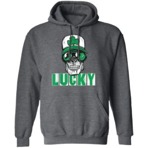 Cool Skull Halloween Made to Match Jordan 13 Lucky Green T-Shirt
