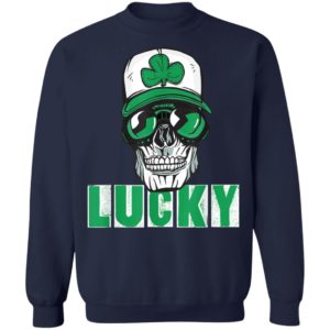 Cool Skull Halloween Made to Match Jordan 13 Lucky Green T-Shirt