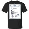 Randy Rakes Tampa Bay Rays All Night Day Year Shirt