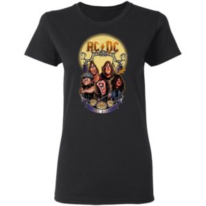 The Ac Dc Rock Band Comic Halloween Shirt