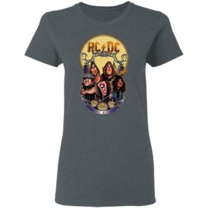 The Ac Dc Rock Band Comic Halloween Shirt