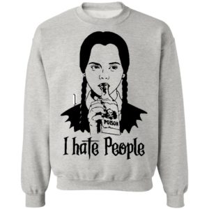 Wednesday Addams I Hate People shirt