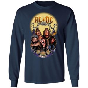 The Ac Dc Rock Band Comic Halloween Shirt