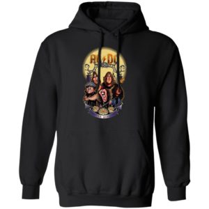 The Ac Dc Rock Band Comic Halloween Shirt