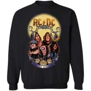 The Ac Dc Rock Band Comic Halloween Shirt