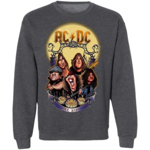 The Ac Dc Rock Band Comic Halloween Shirt