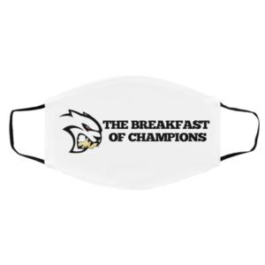 Hellcat Breakfast of Champions Chevy Face Mask