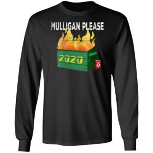 Womens Funny 2020 Dumpster Fire Golfer Mulligan Do Over Shirt