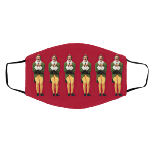 SANTA! OH MY GOD! SANTA’S COMING! I KNOW HIM! I KNOW HIM! Face Mask