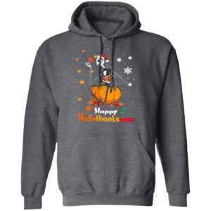 Jack Skellington Santa Hat Happy Hallothanksmas T-Shirt