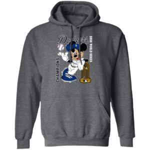 Mickey Mouse LA Dodgers 2020 World Series Champions Shirt