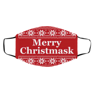 Merry Christmask Ugly Christmas Face Mask