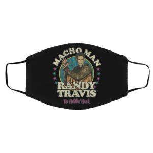 Macho Man FRandy Travis No Holdin’s Back Vintage Face Mask