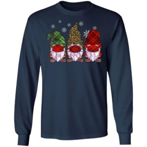 Quarantine Christmas Gnomes Wearing Mask Buffalo Plaid Shirt
