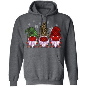 Quarantine Christmas Gnomes Wearing Mask Buffalo Plaid Shirt