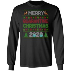 Merry Quarantine Christmas 2020 Pajama Matching Family Christmas Shirt, Long Sleeve