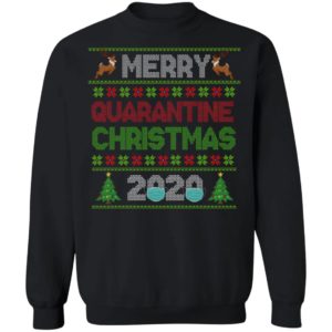 Merry Quarantine Christmas 2020 Pajama Matching Family Christmas Shirt, Long Sleeve