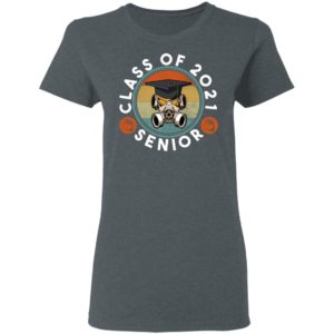 Class of 2021 Vintage Mask Quarantined Toilet Paper Senior Shirt, Long Sleeve