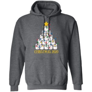 Christmas Tree Toilet Paper Merry Quarantine Shirt, Long Sleeve