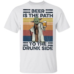 Master Yoda Beer Is The Path To The Drunk Side Vintage T-Shirt