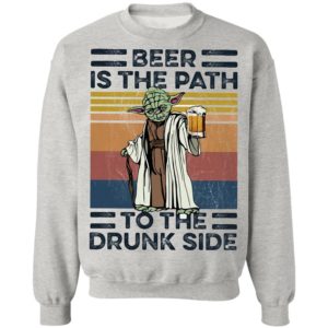 Master Yoda Beer Is The Path To The Drunk Side Vintage T-Shirt