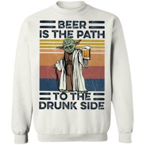 Master Yoda Beer Is The Path To The Drunk Side Vintage T-Shirt