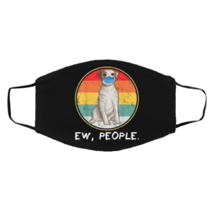 Ew People Parson Russell Terrier Dog Wearing Face Mask