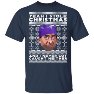 Yeah I Stole Christmas And I Never Got Caught Neither Prison Mike Ugly Christmas Sweater