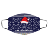 Christmas Brony Ugly Christmas Face Mask