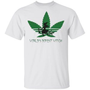 World’s Dopest Witch Adidas Weed Cannabis shirt