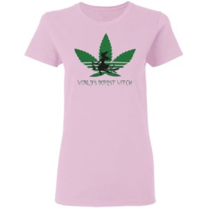 World's Dopest Witch Adidas Weed Cannabis shirt