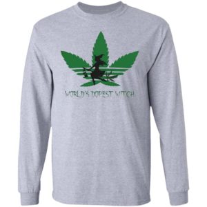 World's Dopest Witch Adidas Weed Cannabis shirt