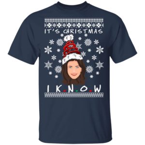 Monica Geller It’s Christmas I KNOW Ugly Christmas Sweater
