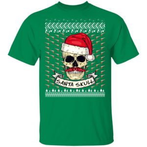 Santa Skull Ugly Christmas Sweater