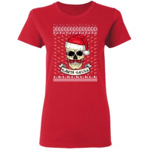 Santa Skull Ugly Christmas Sweater