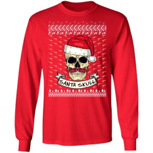 Santa Skull Ugly Christmas Sweater