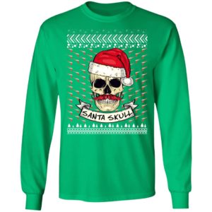 Santa Skull Ugly Christmas Sweater