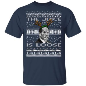 The Juice Is Loose OJ Parody Ugly Christmas Sweater
