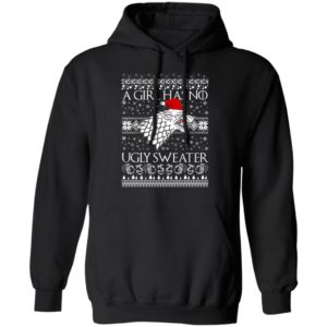 A Girl Has No Ugly Sweater Arya Stark GoT Ugly Christmas Sweater