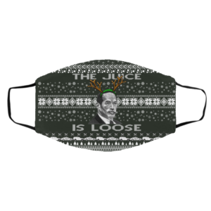 The Juice Is Loose OJ Parody Ugly Christmas Face Mask