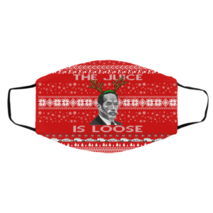 The Juice Is Loose OJ Parody Ugly Christmas Face Mask