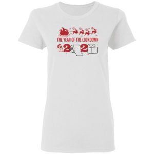 2020 Toilet Paper The Year Of The Lockdown Christmas T-Shirt