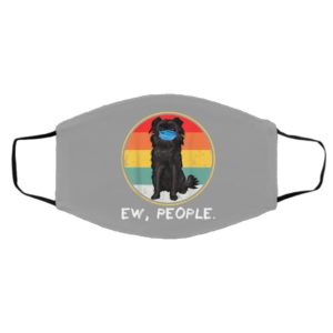 Vintage Ew People Affenpinscher Dog Wearing Face Mask