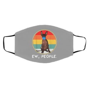 Vintage Ew People Xoloitzcuintli Dog Wearing Face Mask
