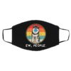 Vintage Ew People German Pinscher Dog Wearing Face Mask