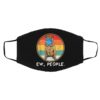 Vintage Ew People Chow Chow Dog Wearing Face Mask