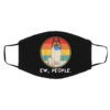 Vintage Ew People Irish Setter Dog Wearing Face Mask